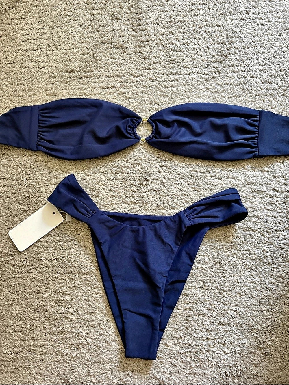nyud Blue Bikini Set NWT